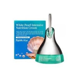Питательный крем для лица Farmstay White Pearl Intensive Nutrition Cream 50ml с экстрактом жемчуга