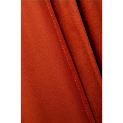 Портьера велюр "Марсель", оранжевый  (ax-102967)