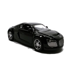 Модель мет. "Audi R8" 1:32 инерц. свет, звук, открыв. двери багажник и капот арт.3212D/71360