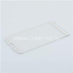 Защитное стекло на экран для Samsung Galaxy S6 0.25мм серебро (Glass Protector)