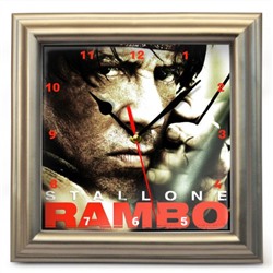 Часы настенные "Rambo"