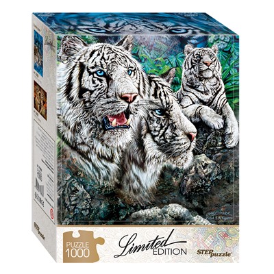 Степ. Пазл 1000 Limited Edition арт.79808 "Найди 13 тигров"