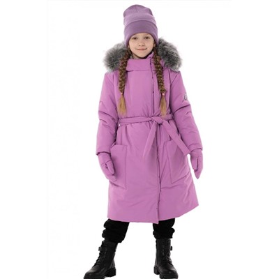 Зимнее пальто Мелиса пурпурный