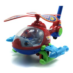 Каталка Вертолет с пропеллером 47*30*20см / пакет 362