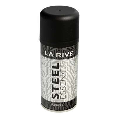 .Дезодорант  мужской спрей LA RIVE STEEL ESSENCE 150ml /муж. (Jacques Богарт Сильвер сцент)