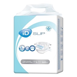 ID Подгузники для взрослых Slip Basic L 10шт.