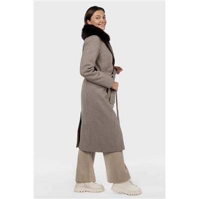 02-3130 Пальто женское утепленное (пояс)