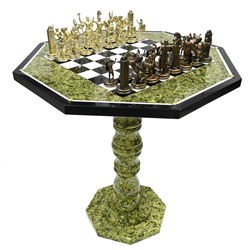 Шахматы подарочные "Шахматный стол "Греческая мифология", 600*600*740мм