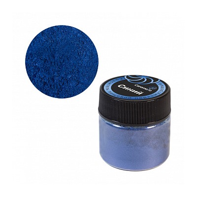 Краситель сухой перламутровый Caramella Синий, 5 гр