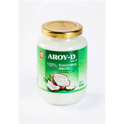 AROY-D - Кокосовое масло (extra virgin) 100% - 450 мл