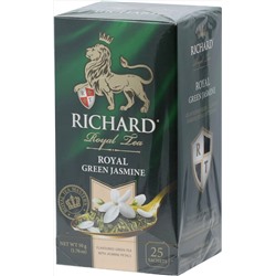 Richard. Royal Green Jasmine карт.упаковка, 25 пак.