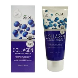 Пенка для умывания Ekel Foam Cleanser Collagen 100мл