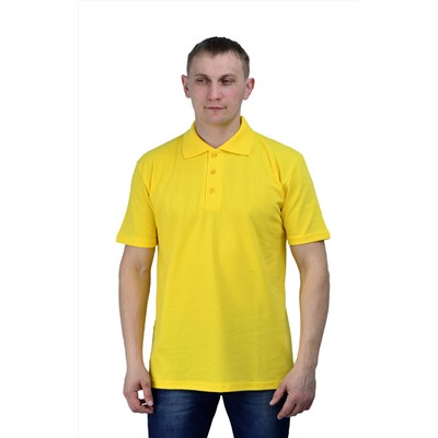 Рубашка-поло жёлтая