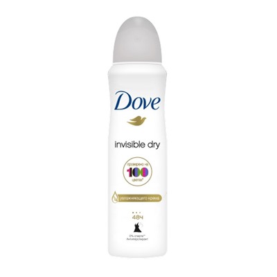 DOVE Дезодорант-спрей антиперсп. Невидимый 150ml АКЦИЯ! СКИДКА 5%