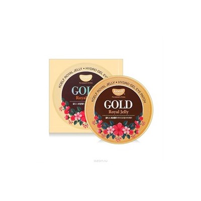 Гидрогелевые патчи  для глаз Koelf Gold & Royal Jelly Eye Patch 60 шт Золото и Маточное молочко