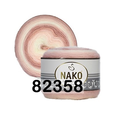 Пряжа Nako Angora Luks Color
