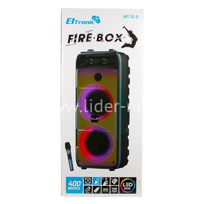 Колонка 08" (20-31 FIRE BOX 400) динамик 2шт/8" ELTRONIC с TWS                  
                                          
                                -10%