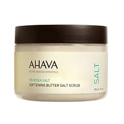 AHAVA 8601 DEAD SEA SALT Масло-скраб смягчающий на основе солей Мертвого Моря 235мл