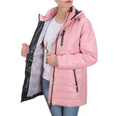 8250 PINK Куртка демисезонная женская BAOFANI (100 гр. синтепон) размеры 46-48-50-52-54-56