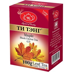 ТИ ТЭНГ. Кленовый сироп (черный) 100 гр. карт.пачка