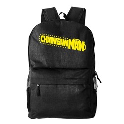 Рюкзак текстильный, молодежный "Chainsaw Man"