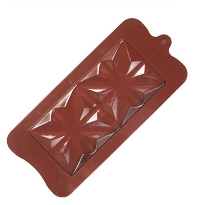 Форма силиконовая для шоколада «Плитка калейдоскоп»