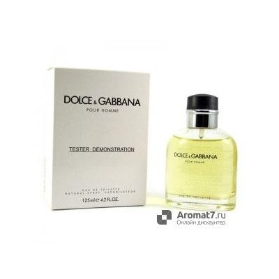 Dolce & Gabbana - homme. M-125 (тестер)