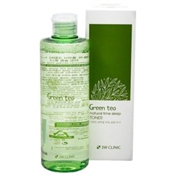 3W CLINIC Тонер ночной д/лица с экстр.зел.чая  Green tea Natural Sleep Toner 300мл