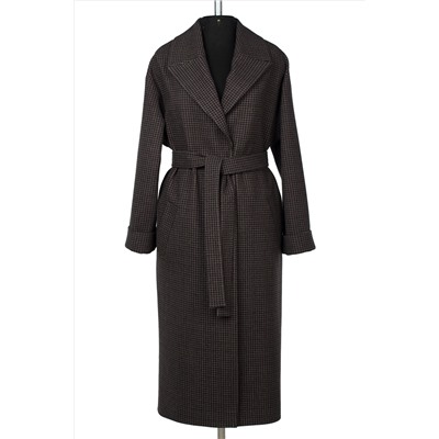 01-11347 Пальто женское демисезонное (пояс)
