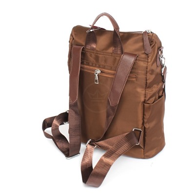 Рюкзак жен текстиль Migo-2223,  1отд,  3внут+5внеш/ карм.,  коричневый 256151