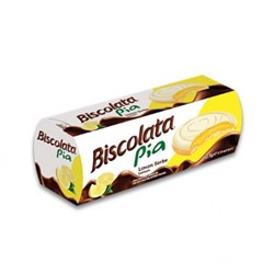 Печенье Biscolata Pia с лимонной начинкой 100 гр