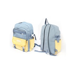 Рюкзак Migo-2022,  молодежный,  1отд,  3внутр+5внеш.карм,  голубой/желт 256228