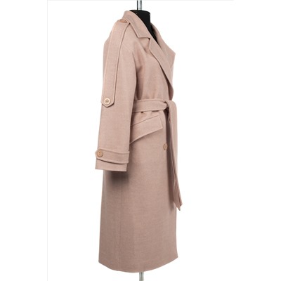 01-10375 Пальто женское демисезонное (пояс)