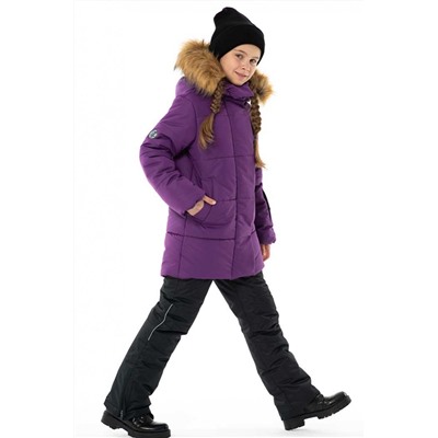 Зимний костюм Скандинавия фиолет черный - предзаказ