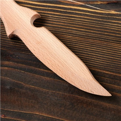 Сувенирное деревянное оружие "Нож", 29 х 6 см, массив бука