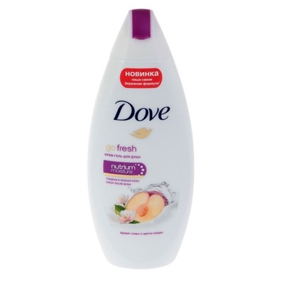 DOVE Крем-гель д/душа Слива/сакура 250ml