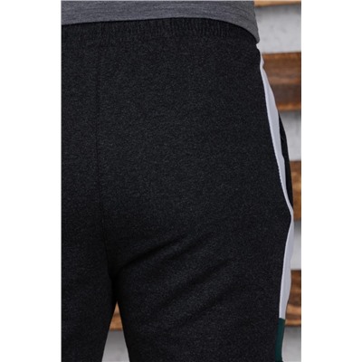 брюки спортивные 
            3.MM107B-серый-тёмный