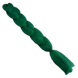 Канекалоны 60см д/плетения кос Зеленый
