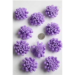 Головки цветов "Хризантема" 5 см (30 шт) SF-2295, фиолетовый