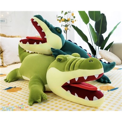 Мягкая игрушка-обнимашка КРОКОДИЛ-2 80 см croc-80, croc-80-green, croc-80-lightgreen