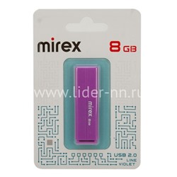 USB Flash 8GB Mirex LINE VIOLET
