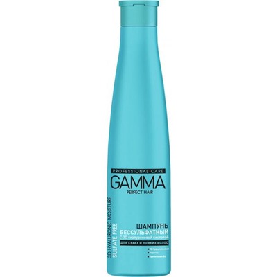 GAMMA Perfect Hair Шампунь Бессульфатный с гиалуроновой кислотой 350мл