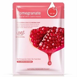 Тканевая маска HCHANA Natural Skincare Plant  Pomegranate 25ml с гранатом