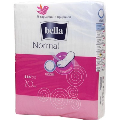 BELLA Normal Air (softplait) 20шт. (3к.)  без крылышек 3138