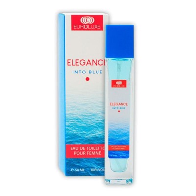 EUROLUXE ELEGANCE INTO BLUE 50ml /жен.(Эскадо инто блю) M~