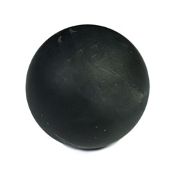 Шар из шунгита неполированный,  диаметр 70-75мм
