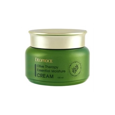 Крем для лица Deoproce Deoproce Olive Therapy Essential Moisture Cream 100ml с экстрактом оливы