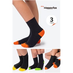Носки для мальчика 3 пары Happy Fox