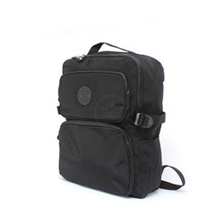 Рюкзак жен текстиль JLS-HQ-1004,  1отд,  6внеш+3внут карм,  черный 256425