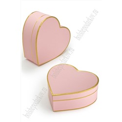 Коробки сердечко 2 в 1, 23,5*22,5*10 см (SF-7441) розовый